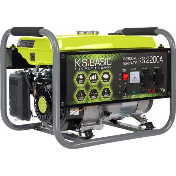Фото - Генератор бензиновый Konner&Sohnen KSB 2200A