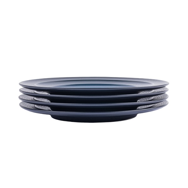 Фото - Тарілка десертна Krauff 21,4 см Lucerne Black&Blue (24-320-007)