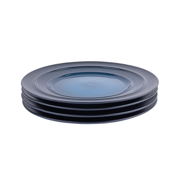 Фото - Тарілка десертна Krauff 21,4 см Lucerne Black&Blue (24-320-007)