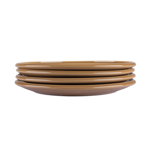 Фото - Тарілка обідня Krauff 25,2 см Zen Brown (24-320-024)