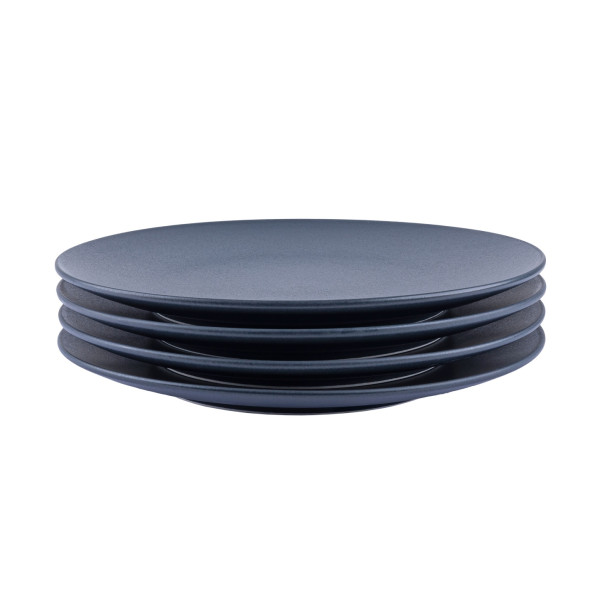 Фото - Тарілка обідня Krauff 25,5 см Hattu Black (24-320-049)