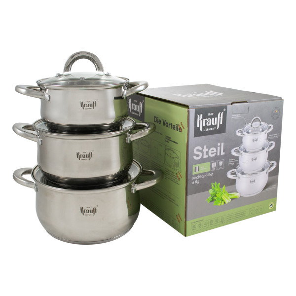 Фото - Набір посуду Krauff 26-238-078 6 пр.