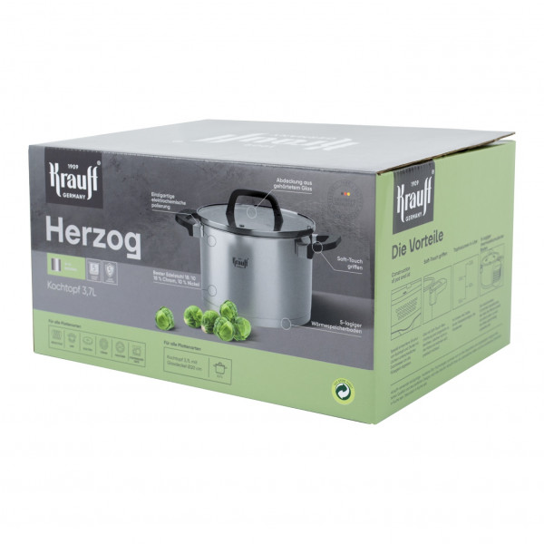 Фото - Кастрюля Krauff 26-247-013 Herzog 3,7 л
