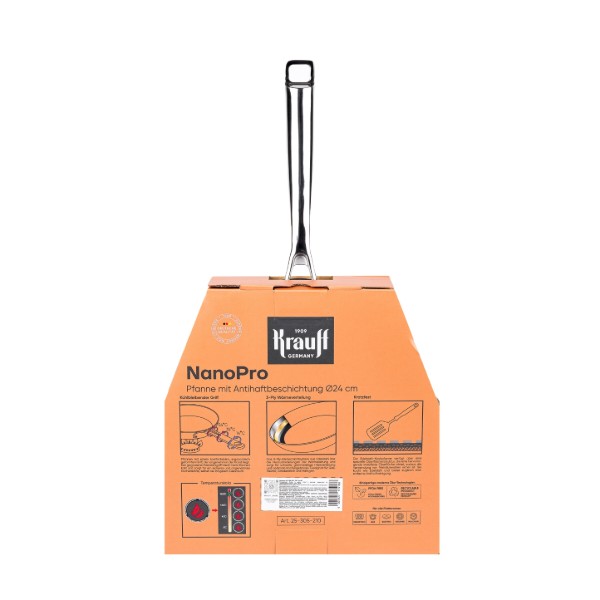 Фото - Сковорода универсальная Krauff NanoPro 3-ply 24 см (25-305-210)