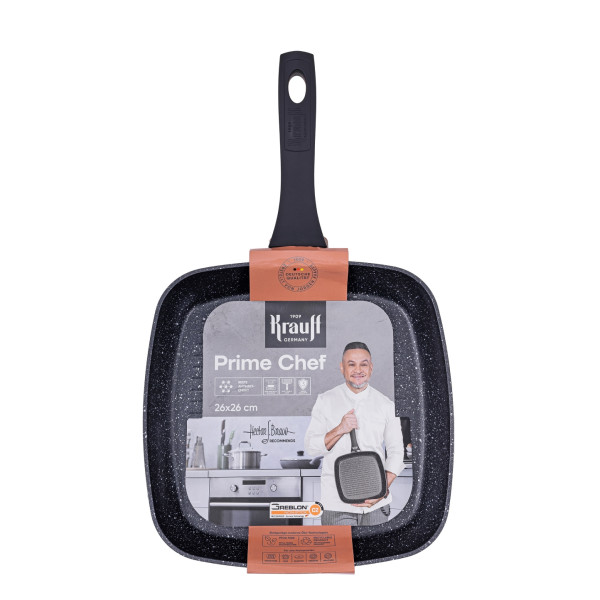 Фото - Сковорода гриль Krauff Prime Chef 26 см (25-45-212)