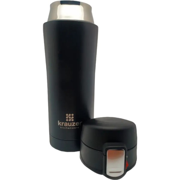 Фото - Термокружка Krauzer 500 мл (86-500 Matte Black)
