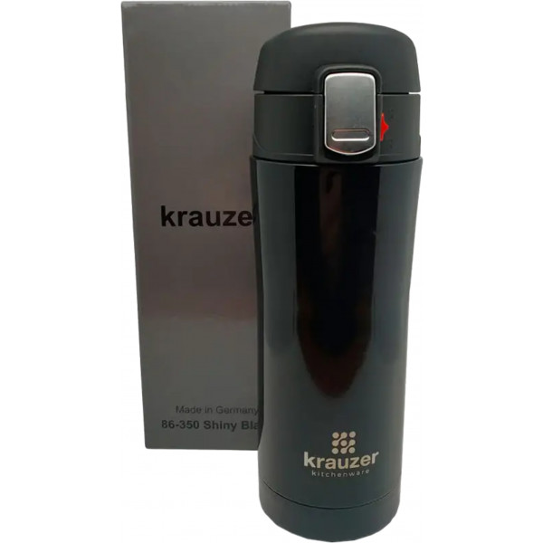 Фото - Термочашка Krauzer 350 мл (86-350 Shiny Black)