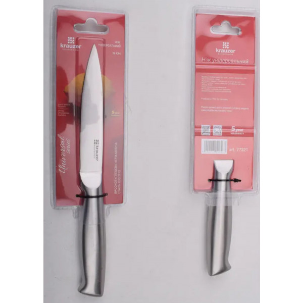 Фото - Ніж кухонний Krauzer 77321/LB-K927A