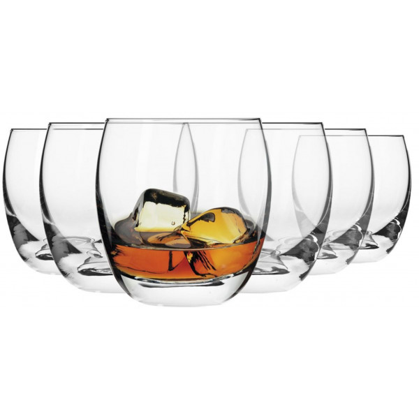 Фото - Набір склянок для віскі Krosno ELITE 300 мл 6 шт. (876948)