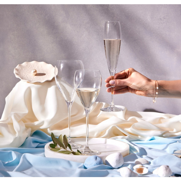 Фото - Набір келихів Krosno PERLA ELEGANCE 480 мл 4 шт. (911670)