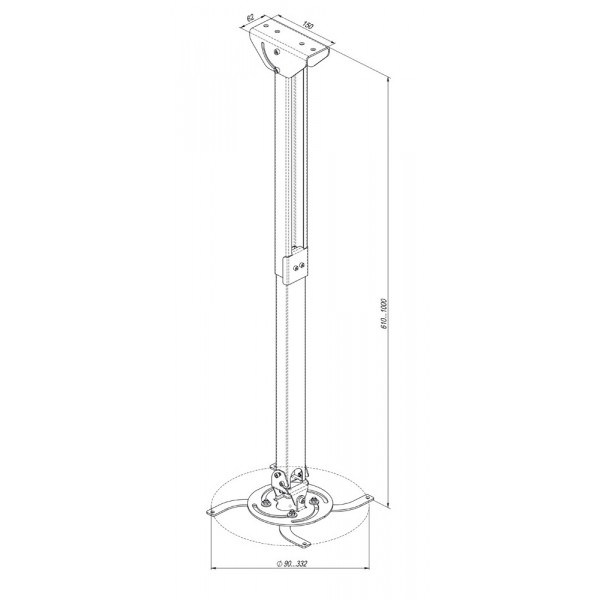 Фото - Кріплення для проектора KSL CMPR-4-100