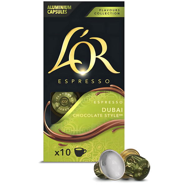 Фото - Кофе в капсулах L`OR Espresso Dubai Chocolate 10 шт.