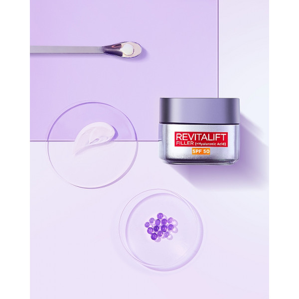 Фото - Крем для обличчя L'Oreal Paris Revitalift Filler Х3 Антивіковий SPF-50 50 мл (3600523982745)