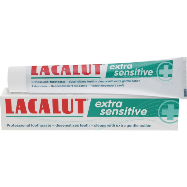 Фото - Зубная паста Lacalut Extra Sensitive 75 мл (4016369546147)