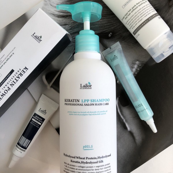 Фото - Шампунь женский Lador Keratin безсульфатный LPP 530 мл (8809500811053)