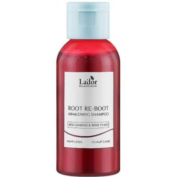 Фото - Шампунь жіночий Lador Root Re-Boot Awakening Shampoo Red Ginseng & Beer Yeast 50 ml (8808033025012)