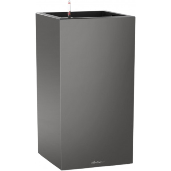 Фото - Вазон Lechuza Canto Stone High 40 Антрацит 13653