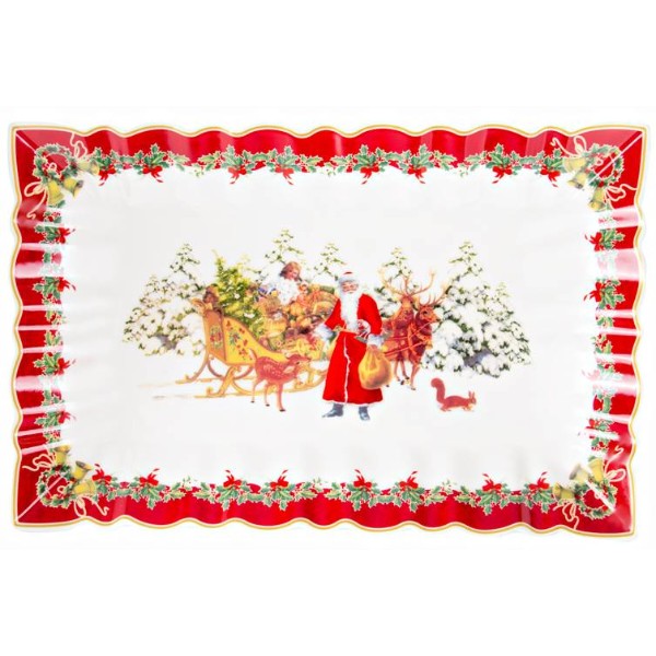 Фото - Блюдо Lefard Christmas collection 35x23x3.5 см (986-133)