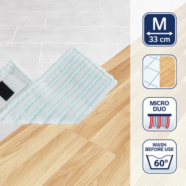 Фото - Сменная насадка на швабру Leifheit Clean Twist M Ergo micro duo (52123)
