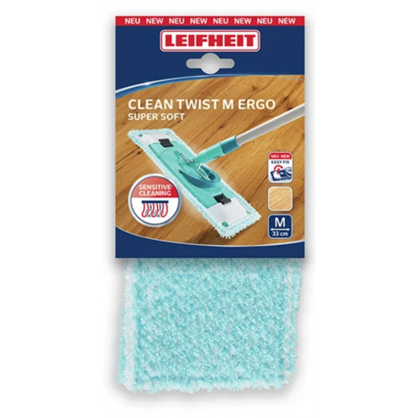 Фото - Змінна насадка на швабру Leifheit Clean Twist M Ergo supersoft (52122)