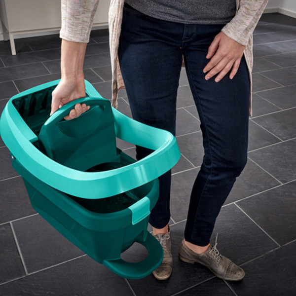 Фото - Відро Leifheit з пристосуванням для віджиму PROFI XL Mobile (55076)