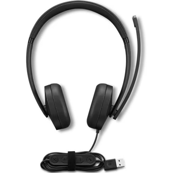 Фото - Гарнітура дротова Lenovo USB-A Wired Stereo Headset Gen 2 (4XD1P83425)