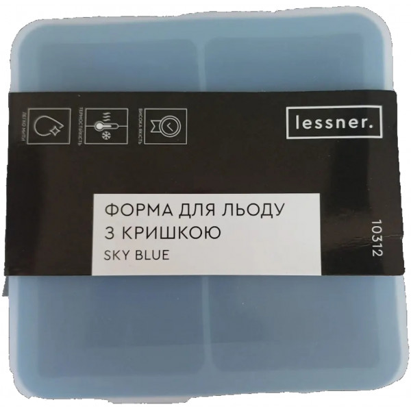Фото - Форма для льоду Lessner Sky Blue 13х13х6 см (10312)