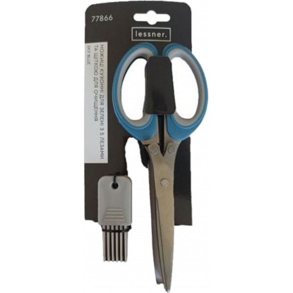 Фото - Ножиці кухонні Lessner Sky Blue 19 см (77866)