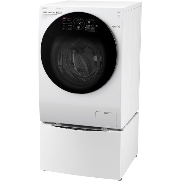 Фото - Стирально-сушильная машина LG FH6G1BCH2N/FH8G1MINI3