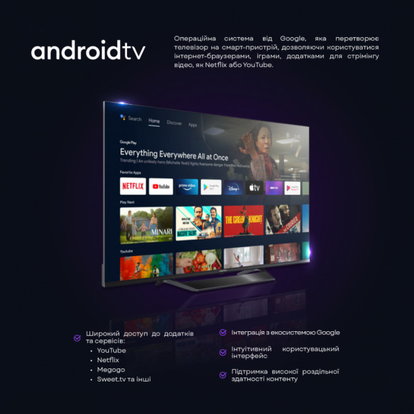 Фото - Телевізор Liberton LTV-65Q01AT