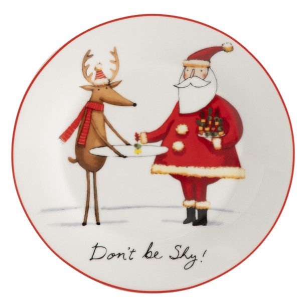 Фото - Набір тарілок Limited Edition NY PARTY 4х19 см в асортименті (TRSC-HD5025-4P06)