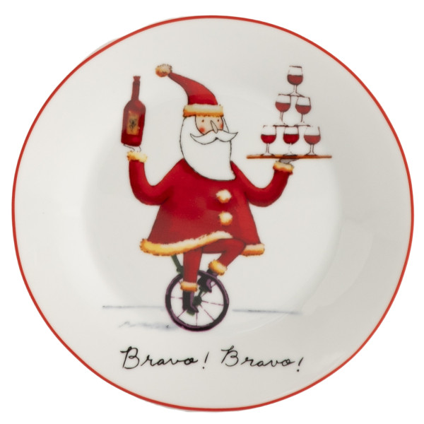 Фото - Набір тарілок Limited Edition NY PARTY 4х19 см в асортименті (TRSC-HD5025-4P06)