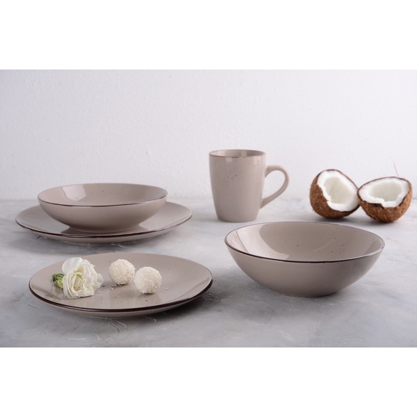 Фото - Тарелка суповая Limited Edition Terra 20 см Mocha (YF6001-5)