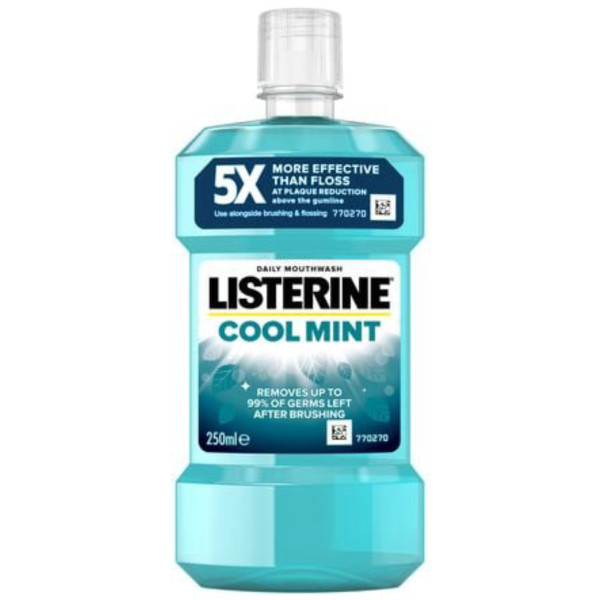Фото - Ополіскувач для порожнини рота Listerine Захист ясен 250 мл (5010123703509)
