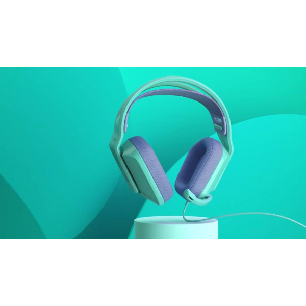 Фото - Гарнитура проводная игровая Logitech G335 Wired Gaming Headset Mint (981-001024)