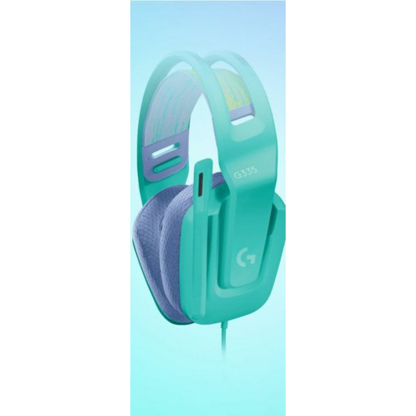 Фото - Гарнитура проводная игровая Logitech G335 Wired Gaming Headset Mint (981-001024)