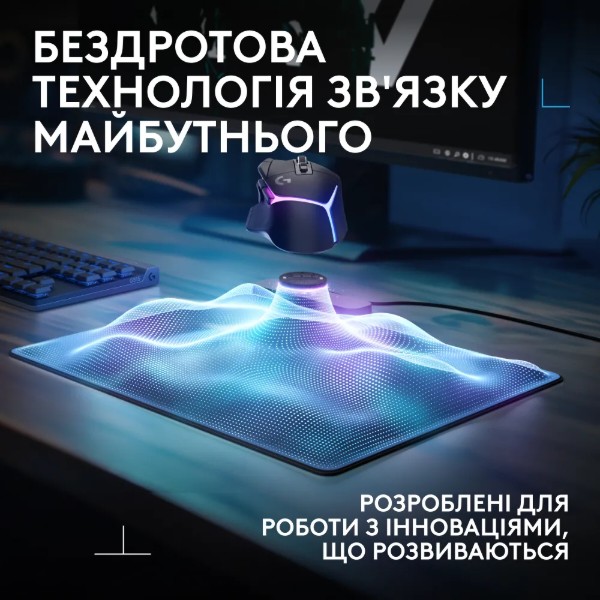 Фото - Килимок для миші ігровий Logitech G PowerPlay 2 (947-000003)