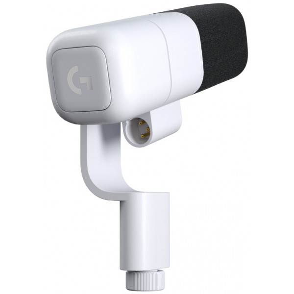 Фото - Мікрофон до комп'ютера Logitech G Yeti Studio Active Dynamic XLR Broadcast Microphone with ClearAmp OFF White (988-000566)