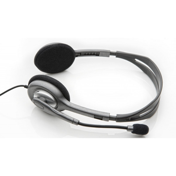 Фото - Гарнітура дротова Logitech H110 (981-000271)