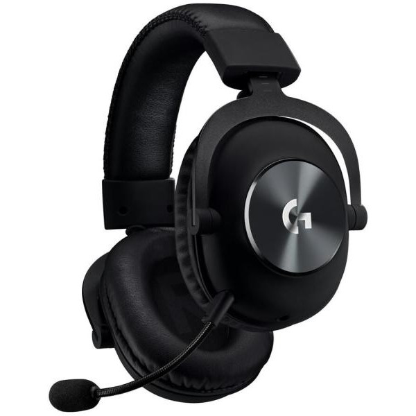 Фото - Уцінка - Гарнітура дротова ігрова Logitech Pro X Gaming Black (981-000818) #