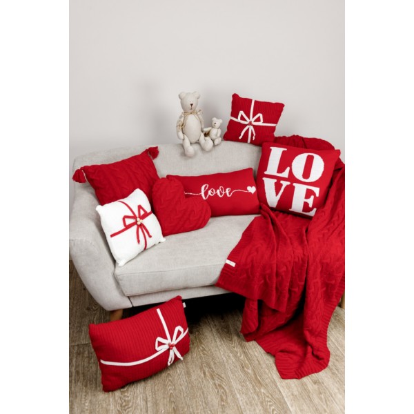 Фото - Подушка декоративная Прованс LOVE 30х45 см (033027)