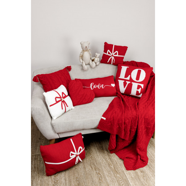 Фото - Подушка декоративная Прованс LOVE 45х45 см (033026)