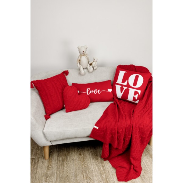 Фото - Подушка декоративная Прованс LOVE 30х45 см (033027)