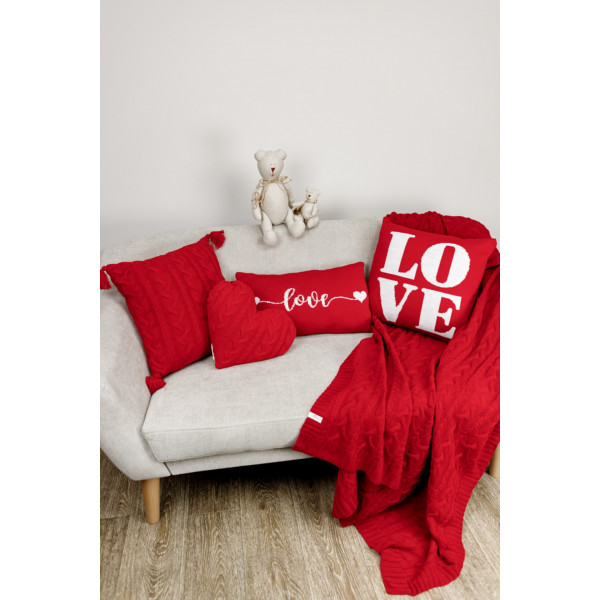 Фото - Подушка декоративная Прованс LOVE 45х45 см (033026)