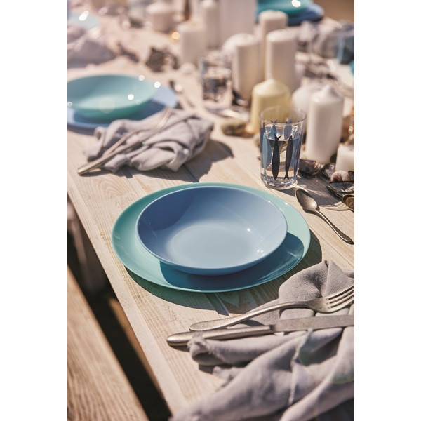 Фото - Тарілка десертна Luminarc Diwali Light Turquoise 19 см (P2613)