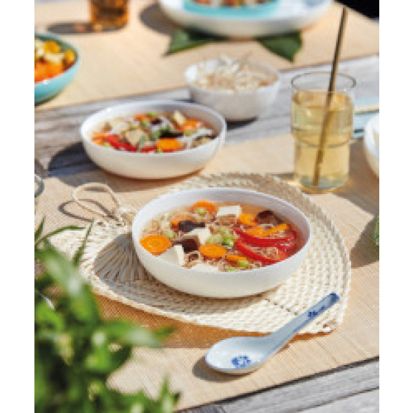 Фото - Тарілка обідня Luminarc Friends Time White 22 см (P6281)
