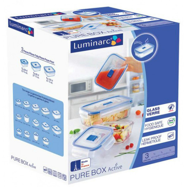 Фото - Ємність для сипучих Luminarc Pure Box Active (N2618)