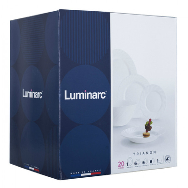 Фото - Столовый сервиз Luminarc Trianon 20 пр. (P6599)