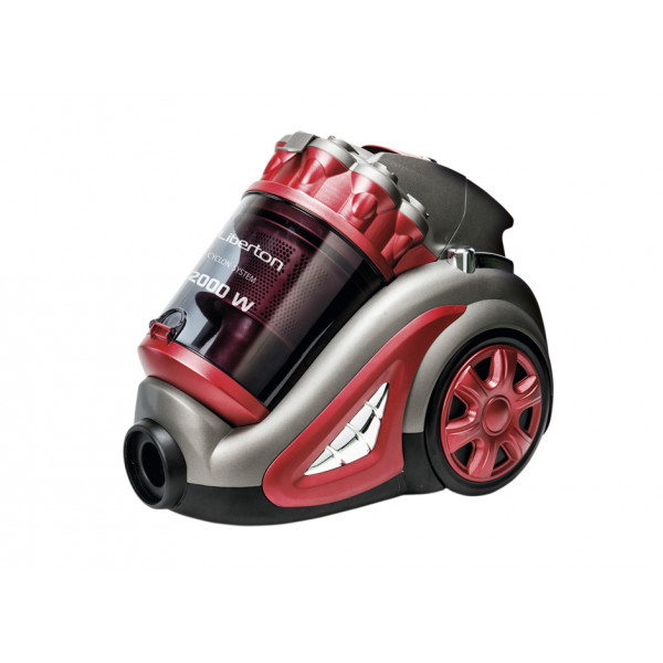 Фото - Пылесос для сухой уборки без мешка Liberton LVC-2050C Red