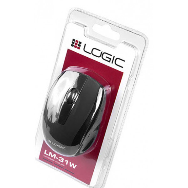 Фото - Миша бездротова Logic Concept LM-31 Black (M-LC-LM31W-BK)